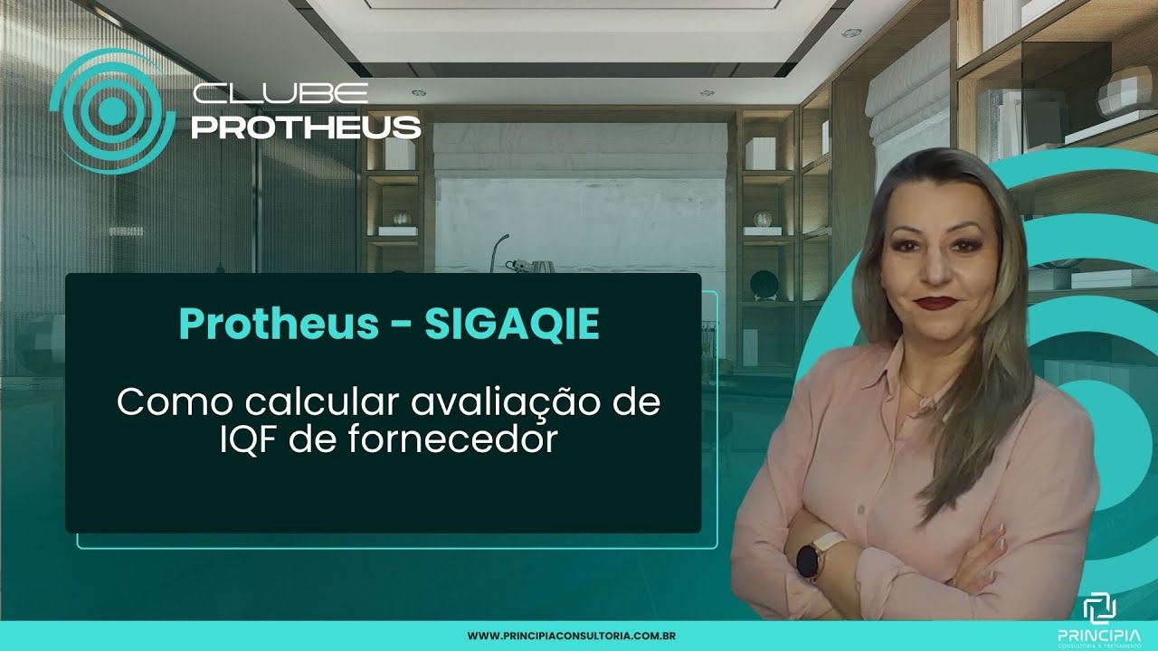 PROTHEUS: SIGAQIE - Calculo de IQF para avaliação de fornecedores