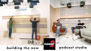 Building Flagrant 2 Podcast Studio for Andrew Schulz | Modern Builds