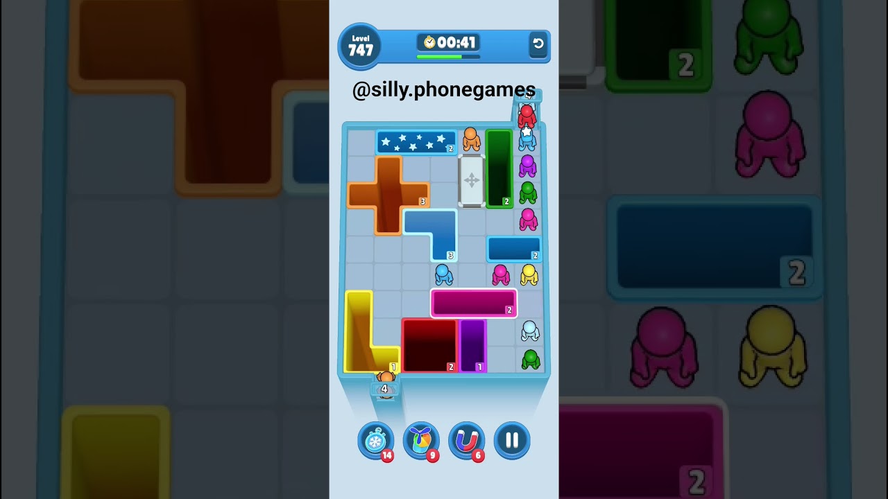 Drop Away Level 747 Walkthrough Solution