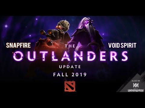 Outlanders Update - Both Hero Reveals - Snapfire and Void Spirit