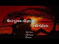 Sithata Danena - T M Jayaratne - Lyrics Video