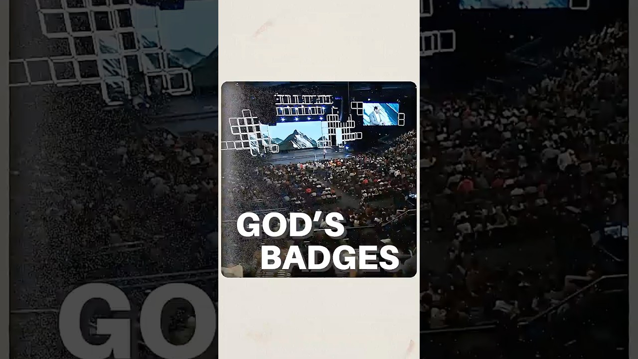 The badges you carry don’t define you. Jesus does.