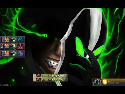 Epic Comeback Against 6 Slotted Anti-Mage! [DotA 2 - Insane Rubick Gameplay]