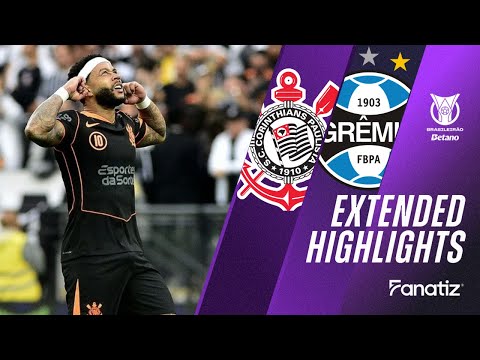 Corinthians vs Gremio 2-0 | Game Highlights | #Brasileirao2025