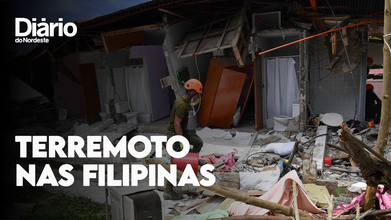 Imagem da notícia Terremoto nas Filipinas deixa pelo menos 72 mortos