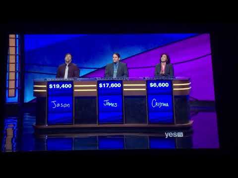 Double Jeopardy, Jason Zuffranieri Day 2 - 3rd Daily Double (7/22/19)