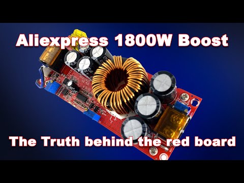 1800W Boost converter? Aliexpress fantasy vs reality