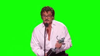 Pedro Pascal "I'm gonna have a panic attack and I'm gonna leave" green screen