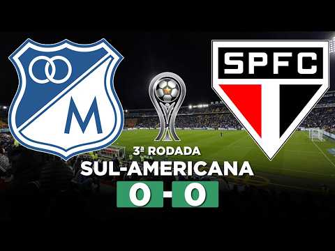 SÃO PAULO EMPATA SEM GOLS COM O MILLONARIOS PELA SUL-AMERICANA! MILLONARIOS 0 x 0 SÃO PAULO