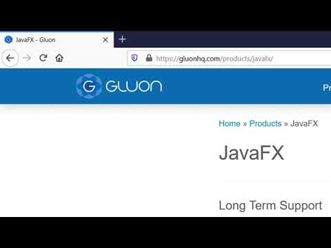 JavaFX setup IntelliJ-le