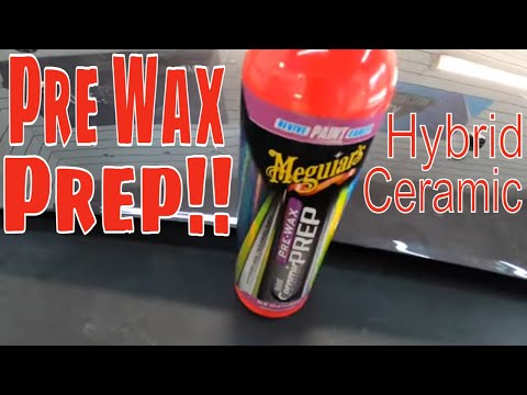 Meguiar's Hybrid Ceramic Pre Wax Prep!! "Revive Paint Easily!"