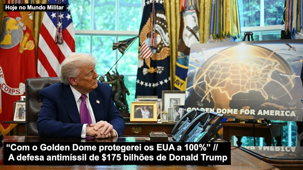 “With the Golden Dome I will protect the US 100%” Donald Trump’s $175 billion missile defense