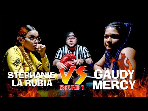 STEPHANIE LA RUBIA vs GAUDY MERCY | Batalla con DJ Scuff |