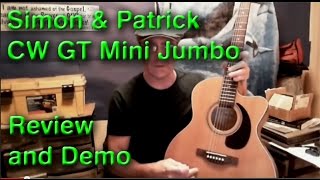 Simon & Patrick CW GT acoustic guitar review demo.