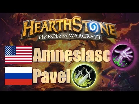 Amnesiasc vs Pavel (Warlock vs Rogue) | Game 3 Hearthstone World Championship