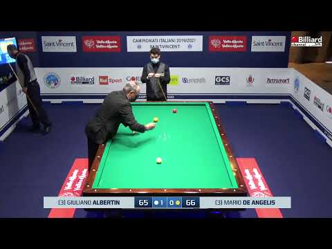 Albertin Giuliano Mauro VS De Angelis Mario - Campionati Italiani Saint-Vincent 2019/2021