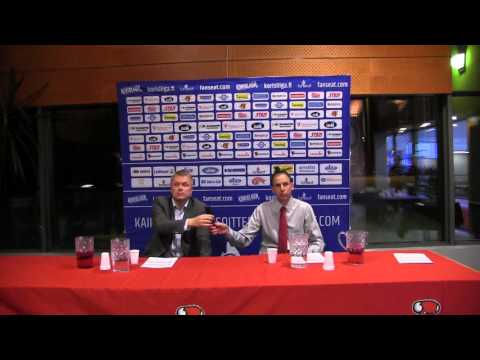 Bisons-Karhu 9.1.2016 LEHDISTÖTILAISUUS