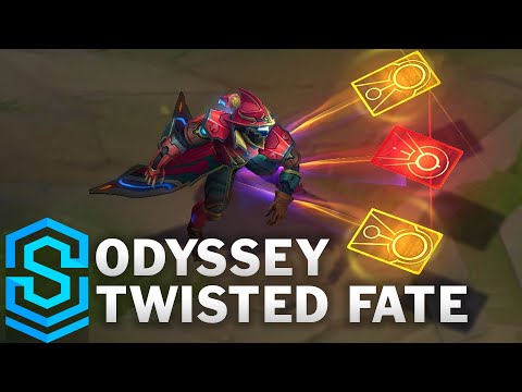Odyssey Twisted Fate Skin Spotlight - League of Legends