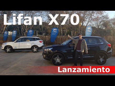 Lifan X70 casi en vivo desde su lanzamiento en Argentina