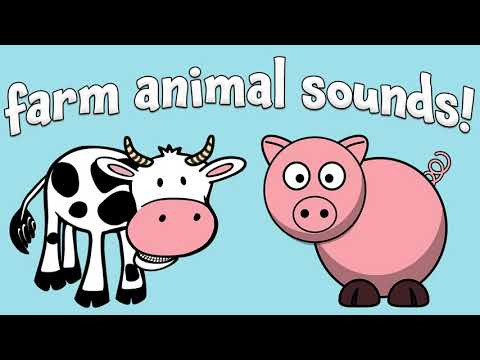 Farm Animals for Toddlers! | Learn Farm Animal Sounds and Names | Kids Learning Videos