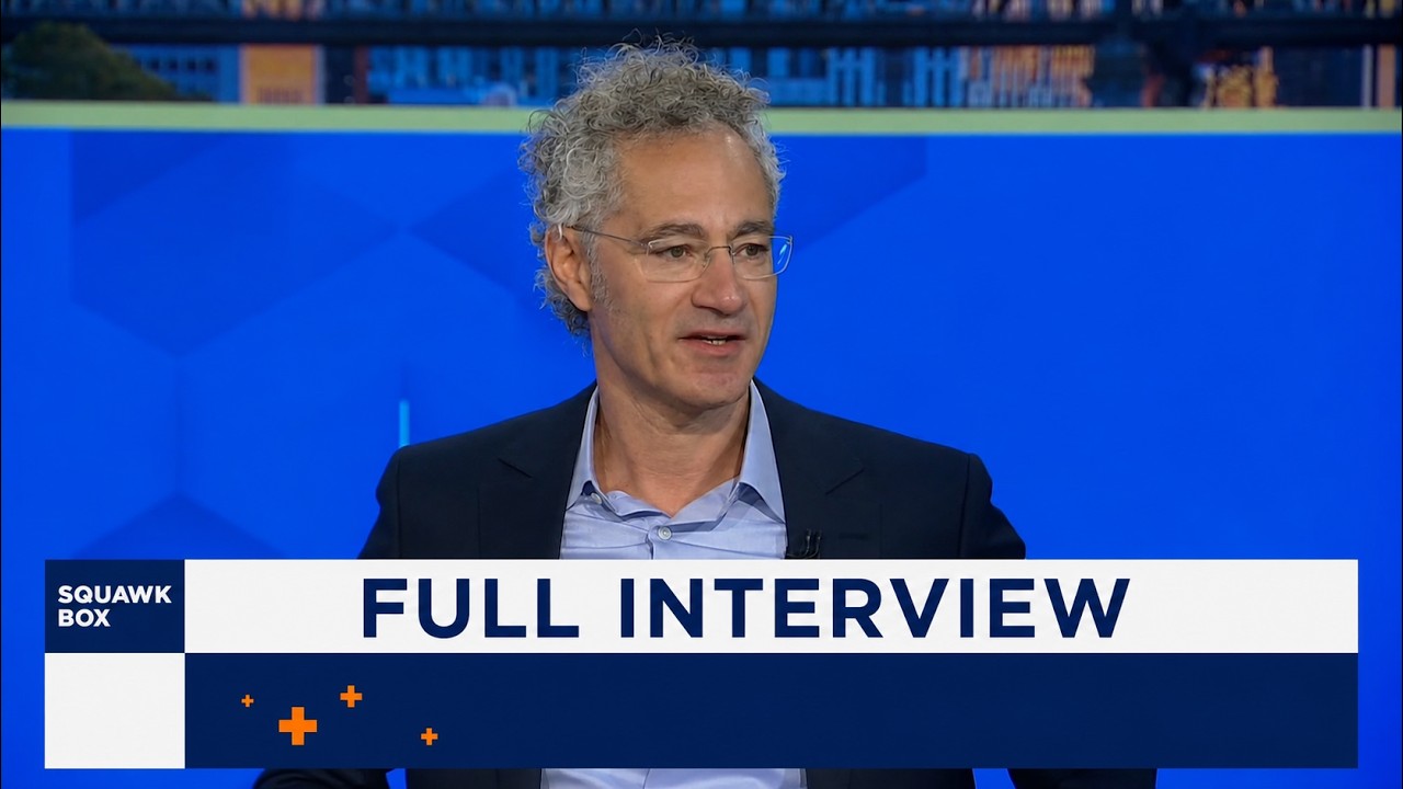 CNBC interview with Alex Karp