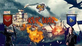 GAME OF THRONES WINTER IS COMING - KVK K205 VS K105 HIGHLIGHTS AND FUNNY MOMENTS