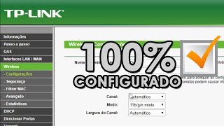 CONFIGURAR ROTEADOR TP-LINK WIRELESS 2017 - TutorialTec