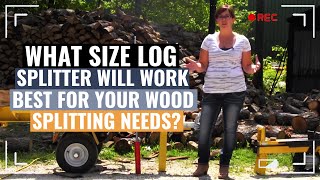 What Size Log Splitter Will Work Best For Your Wood Splittin