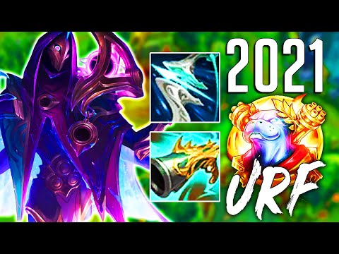 BEST JHIN PLAYS URF - My URF 2021 Best Moments #17