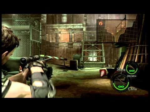 Resident Evil 5, Chapter 5-3, Difficult "Veteran" S-Ranking Walkthrough Part 2