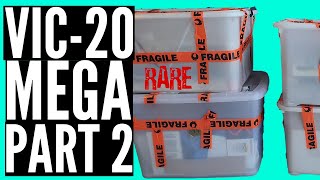 PART 2: Mega Commodore Vic 20 Unboxing. Rare Catch (2020)