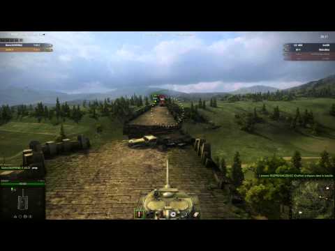 World of tanks T 50-2 jump the bridge on Westfield HD 1080 P , ultra settings