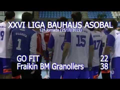 LIGA BAUHAUS ASOBAL J12 GO FIT - Fraikin BM. Granollers 22 - 38