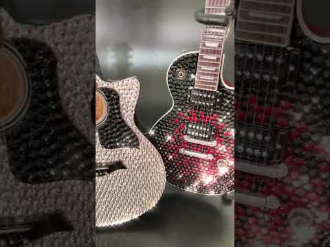 Slash Gibson Les Paul 1:4 miniature replica Vermillion Burst 2024 - Swarovski Crystals image 6