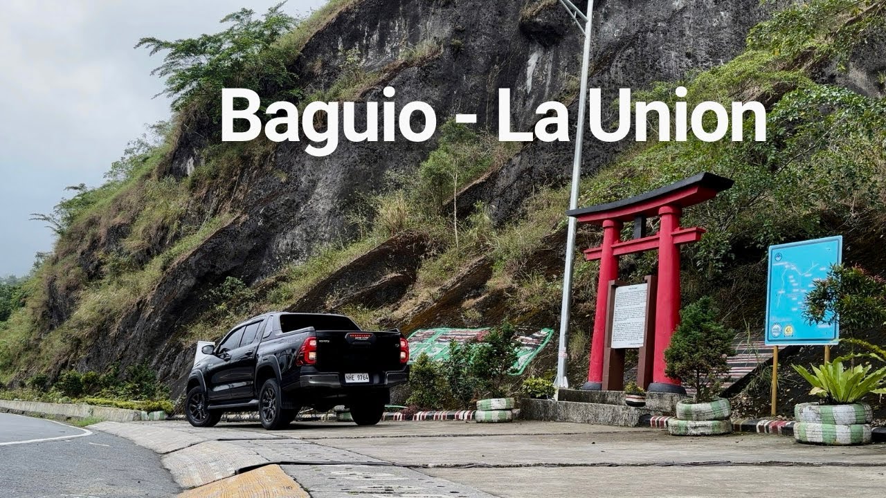 Toyota Hilux Full POV Drive (Attitude Black Mica) | Baguio to La Union