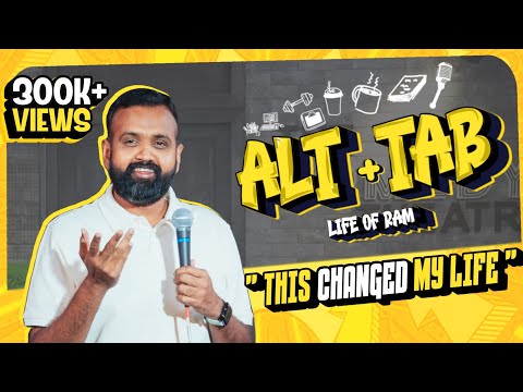 Alt + Tab – Life of Ram | Full Tamil (தமிழ்) Standup Comedy Special 😀❤️ | Ramkumar Comic