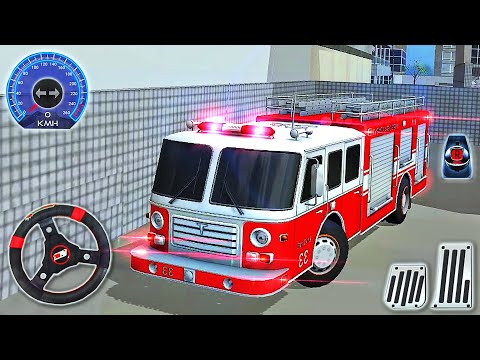 Rescue Fire Truck Simulator 3D - City FireFighter Driving - Android GamePlay