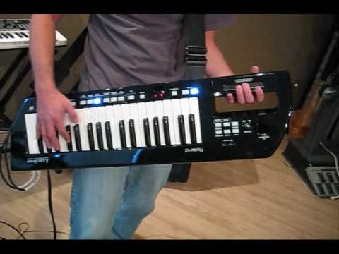 Roland AX-09 Lucina 37-Key Keytar Synthesizer 2010 - 2012 - Black image 8