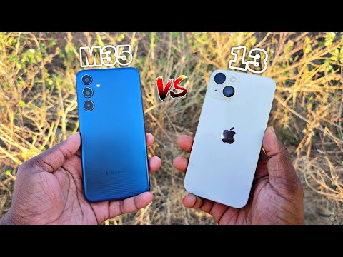 Samsung M35 vs iPhone 13 Camera Test Comparison 🔥🔥🔥 | JABIR UNbox