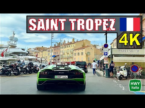 4K | FRENCH RIVIERA - Sainte-Maxime to Saint Tropez   | REAL TIME