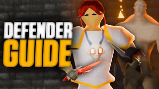 The Only OSRS Defender Guide You'll Ever Need...