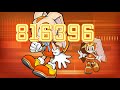 Numbers 0 To 2000000 Orange Digital Cyber Edition