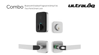 Ultraloq Combo Smart Lock & Key Fob  + Bridge WiFi Adapt