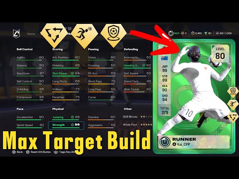 NEW* MAX LEVEL 80 TARGET ST BUILD ! Pro Clubs FC 26 ! 