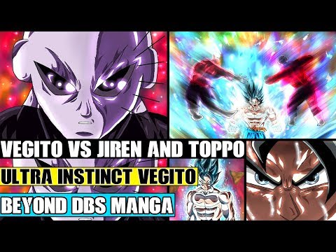 Beyond Dragon Ball Super: Ultra Instinct Vegito Vs Jiren And Toppo! Tournament Of Power Finale!