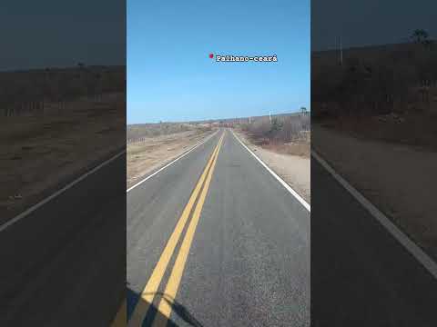 Rodovia CE-371 Palhano ceará #deus #truck #nordeste #caminhoneiro #fé #yt #turismo #palhano #ceará