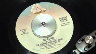 THE ALLMAN BROTHERS BAND - So Long - 1980 - ARISTA