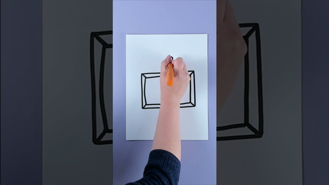 How to draw a picture frame