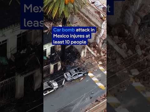 Several injured in Mexico police station car bombing | DW News