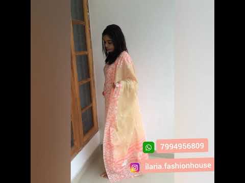 Beautiful designer kurti set by Ilaria fashion house| trivandrum| new designs| onam collection
